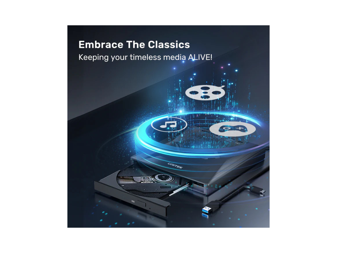 Buy Unitek 5-in-1 External Optical CD Drive with USB Hub & SD Card Reader in Qatar Buy Unitek 5-in-1 External Optical CD Drive with USB Hub & SD Card Reader in Qatar